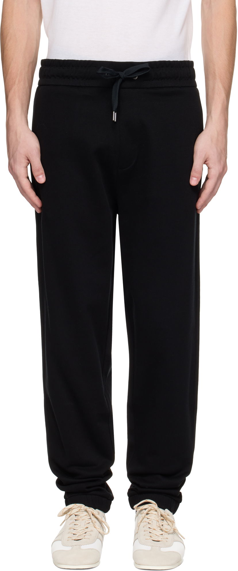 Trenirka BOSS BOSS Drawstring Sweatpants Crna | 50544109