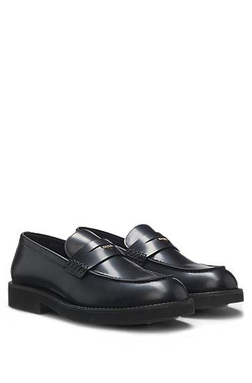 Tenisice i cipele BOSS Penny Loafers Crna | 50548761