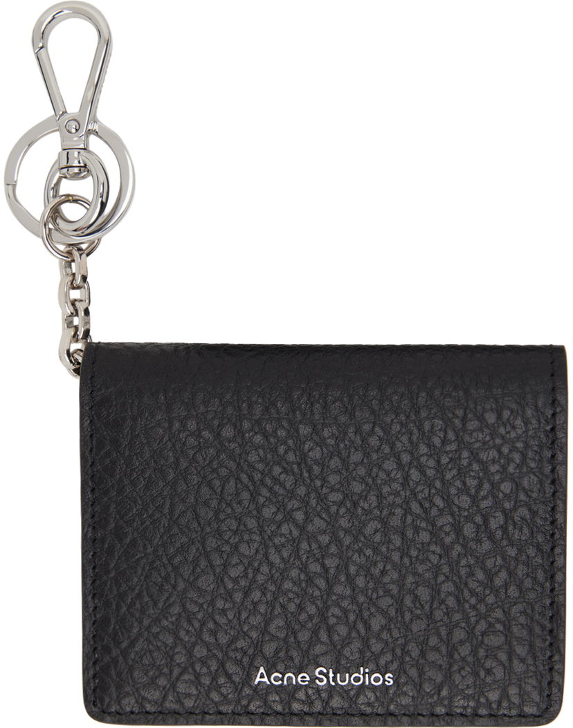Novčanik Acne Studios Folded Leather Wallet Crna | CG0246-