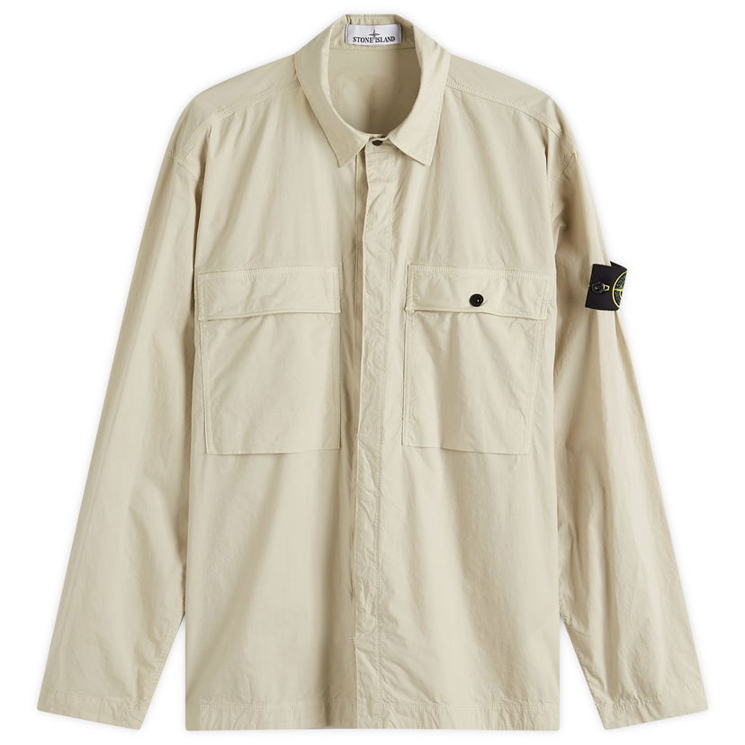 Košulja Stone Island Tela Paracadute Shirt Jacket, Size Large Bež | K1S151200015-V0095