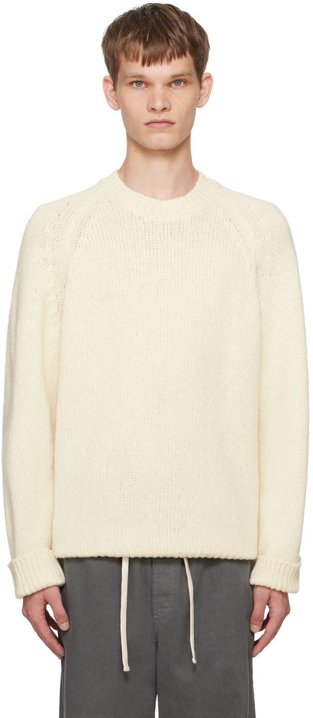 Džemper A.P.C. Off-White Harris Sweater Bež | WVBCH-H23234