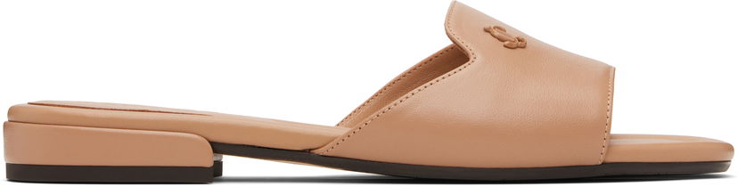 Tenisice i cipele Jimmy Choo Jimmy Choo Dina Flat Sandals Bež | DINA FLAT