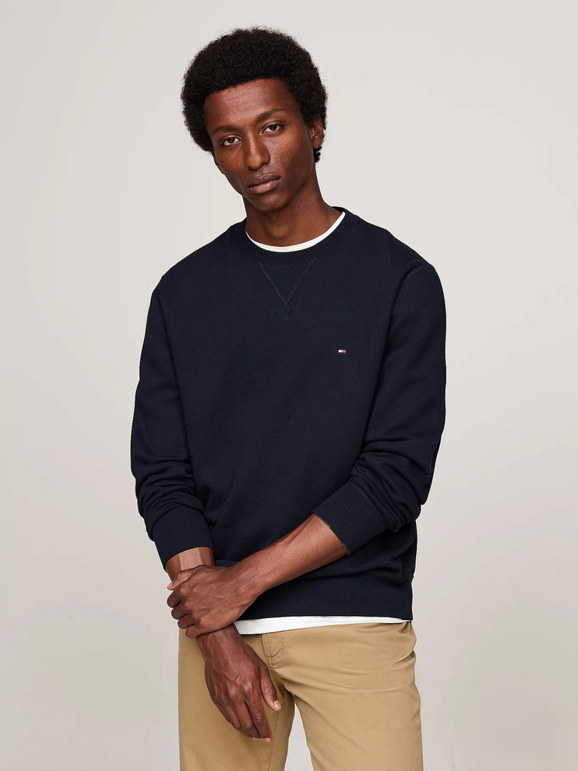 Dukserice Tommy Hilfiger Pullover Sweatshirt Crna | MW0MW37232DW5