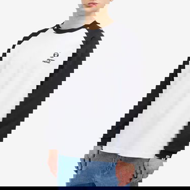 Majica kratkih rukava AAPE by A Bathing Ape AAPE Now Raglan Long Sleeve T-Shirt, Large Bijela | AAPLTM1541XXNBKX, 2