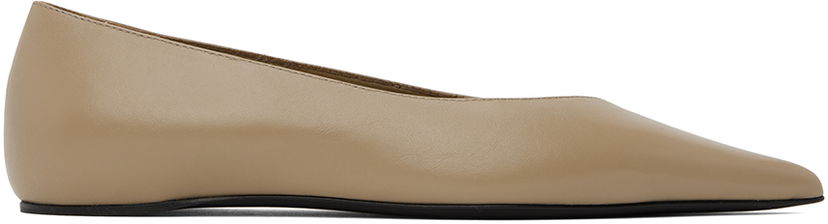 Tenisice i cipele TOTEME Asymmetric Ballerina Flats Bež | 241-WAS990-LE0002