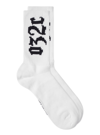 Čarape 032C Cry Logo Sock Bijela | SS23-A-1012