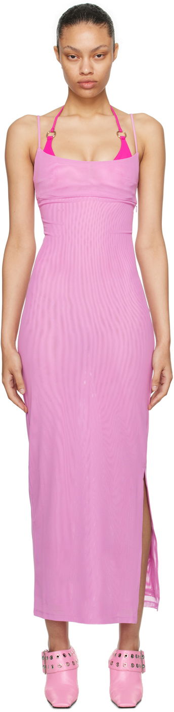 Haljina Miaou Miaou Thais Maxi Dress Ružičasta | 5019PM3VLT