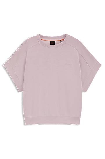 Džemper BOSS Regular Fit T-Shirt with Logo Ružičasta | 50543499