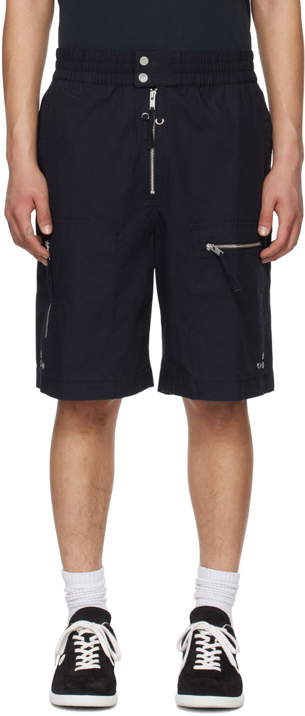 Kratke hlače ISABEL MARANT Nahlan Shorts Crna | 24PSH0109HA-B1I03H
