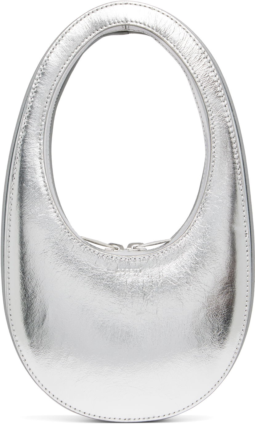 Ručna torbica Coperni Coperni Mini Swipe Bag Metalik | COPBA117F6051