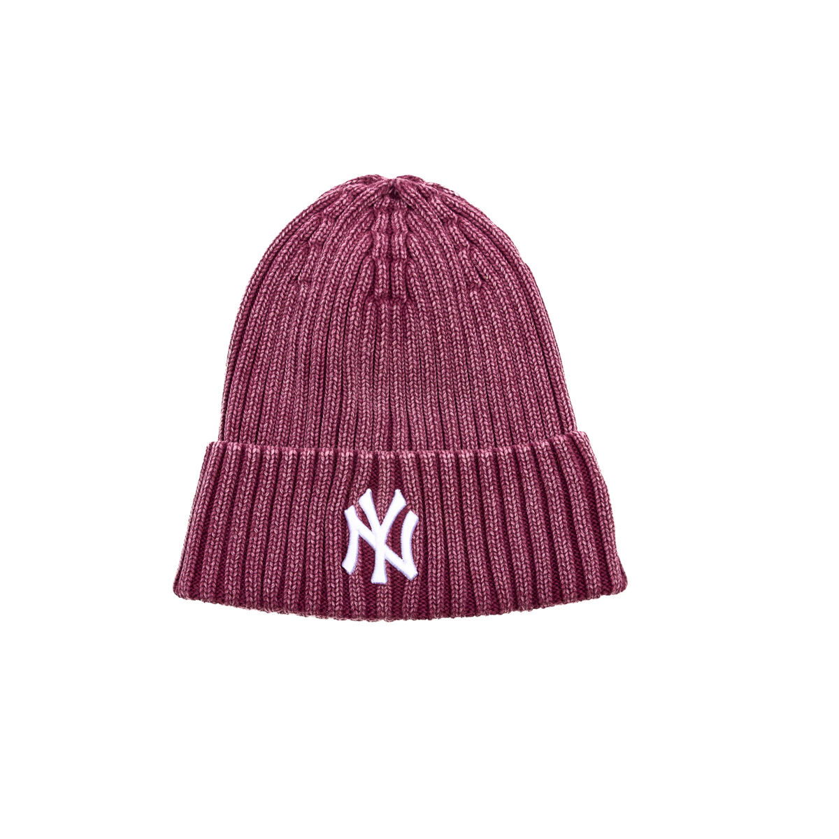 Kapica New Era MLB Mini Logo Cuff Beanie NY Yankees Tamnocrvena | 60691187, 0