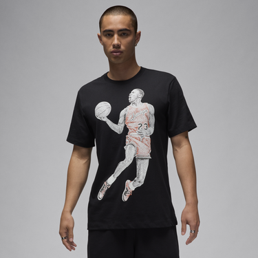Majica kratkih rukava Jordan Jordan Graphic Tee Crna | FZ1936-010, 0