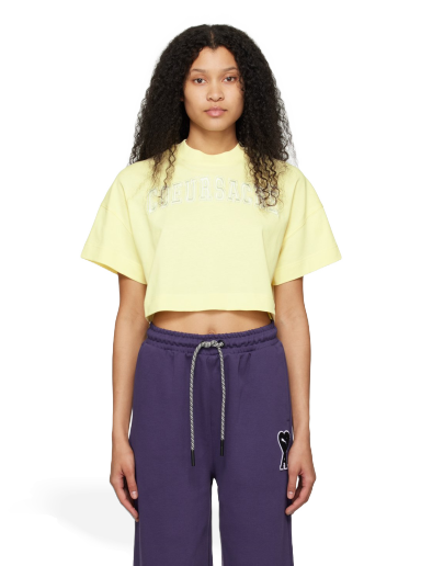 Majica kratkih rukava AMI SSENSE x Sacré' T-Shirt Žuta | SPFTS009.726.703