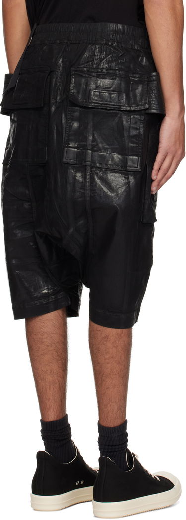 Kratke hlače Rick Owens Rick Owens DRKSHDW Hollywood Creatch Cargo Pods Shorts Crna | DU01E3382 SCF, 2