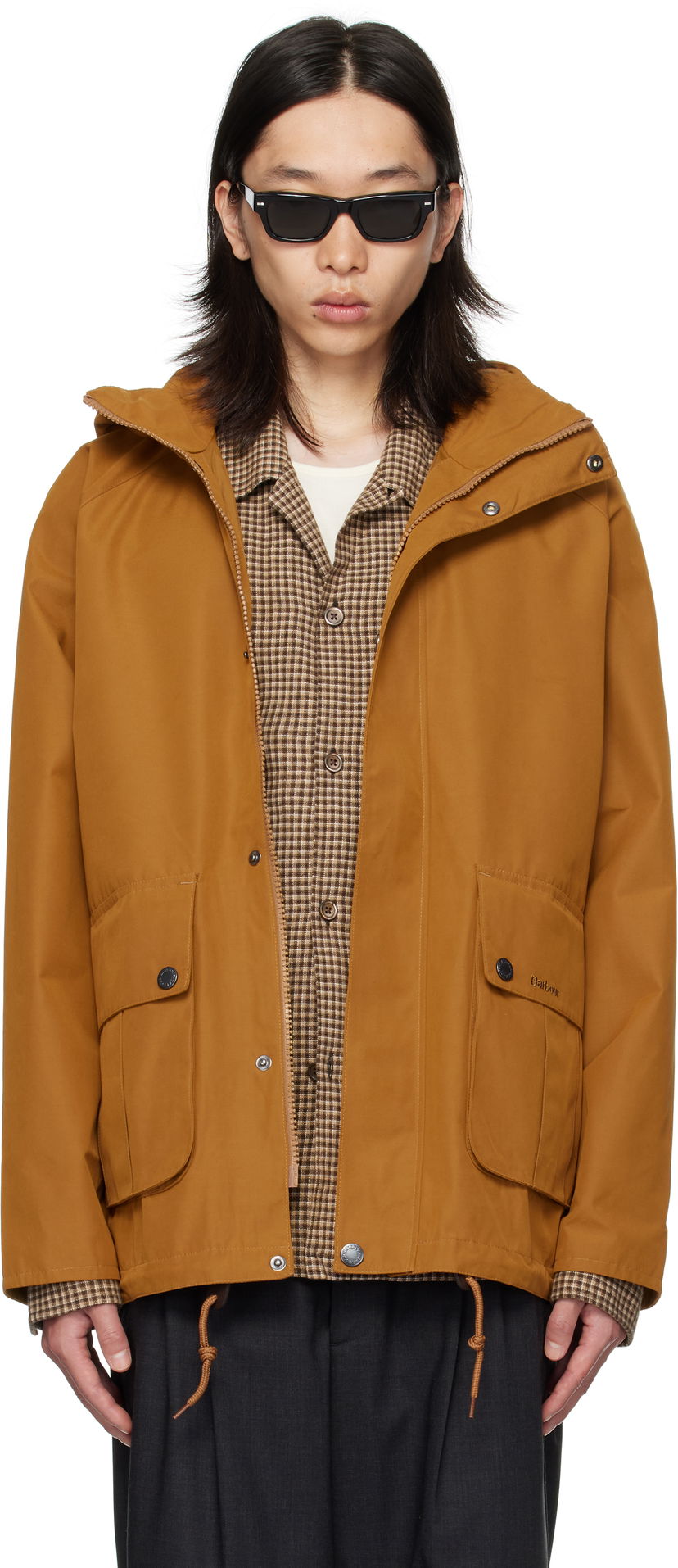 Jakna Barbour Barbour Re-Engineered Wading Spey Showerproof Jacket Smeđa | MSP0153SN52
