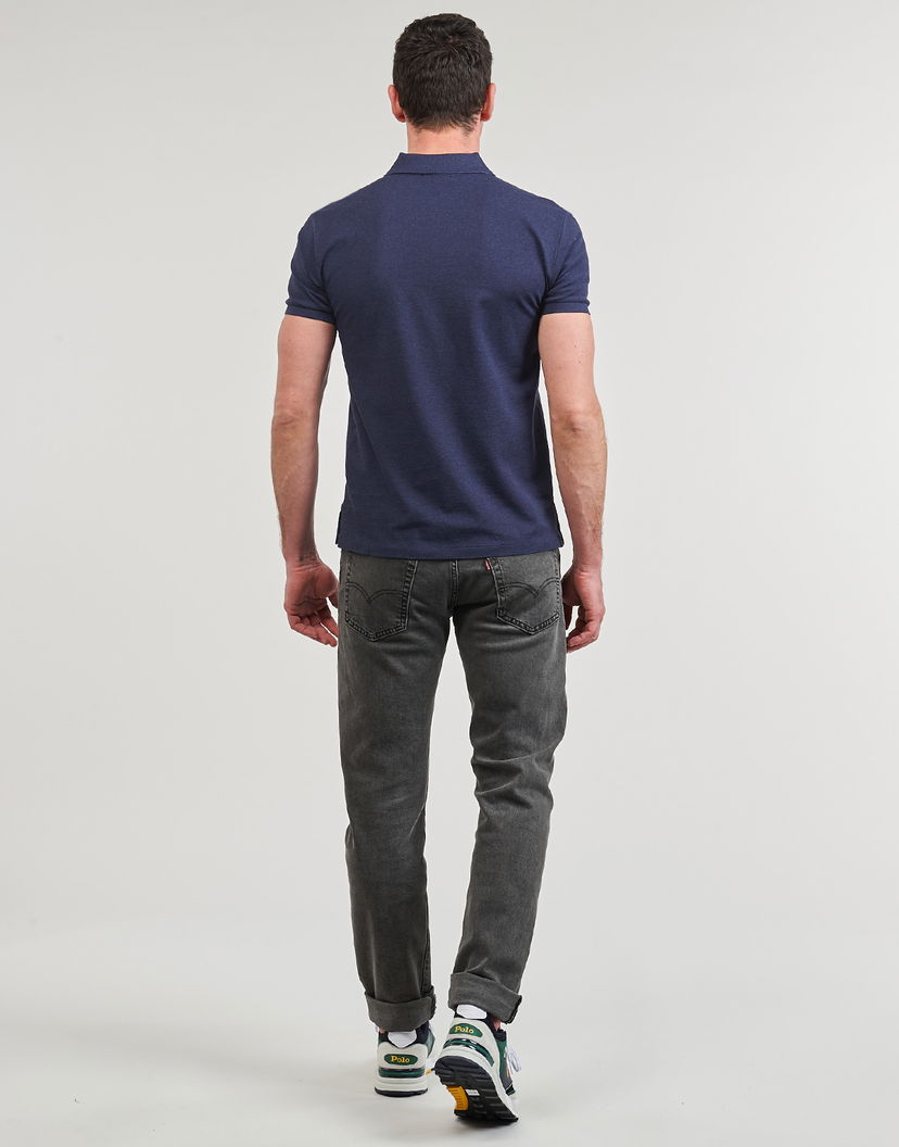 Majica kratkih rukava Polo by Ralph Lauren Polo shirt Polo Ralph Lauren POLO AJUSTE SLIM FIT EN COTON STRETCH MESH Tamnoplava | 710541705141