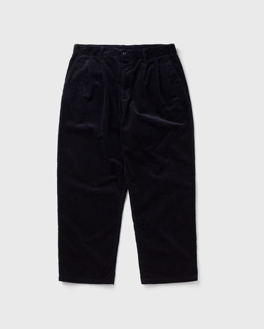 Hlače Carhartt WIP Evan Corduroy Pleated Pants Tamnoplava | I033757-1C.02, 0