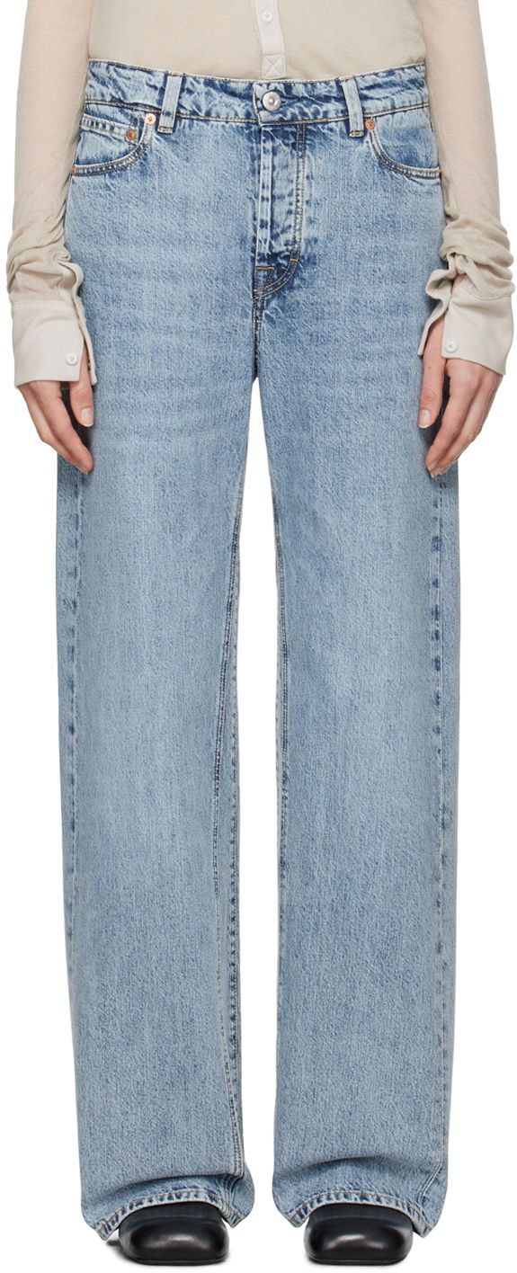 Jeans OUR LEGACY Our Legacy Treble Cut Jeans Plava | W2245RS