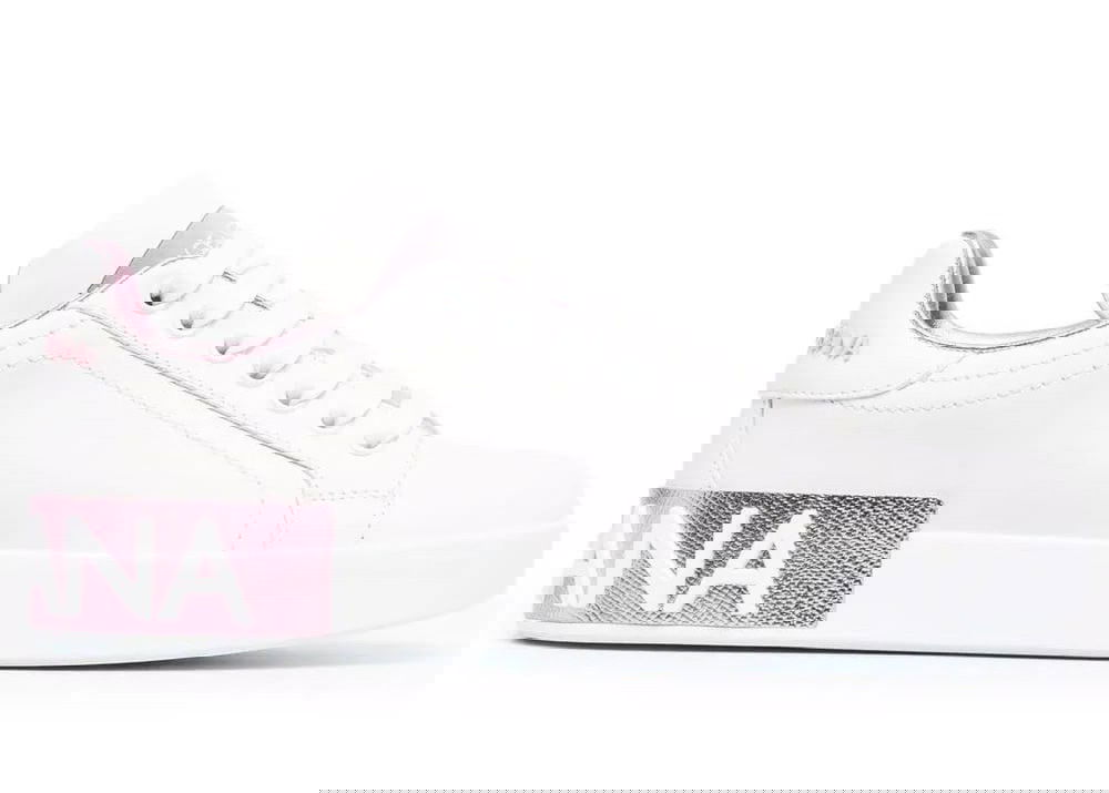 Tenisice i cipele Dolce & Gabbana Portofino White Metallic Pink W Bijela | CK1544AX61587587, 0