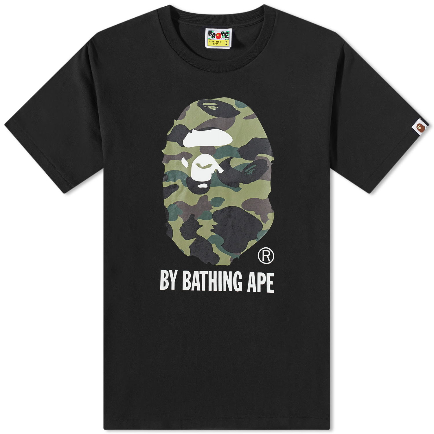 Majica kratkih rukava BAPE 1St Camo By Bathing Ape T-Shirt Crna | 001TEJ801017M-WHB, 0