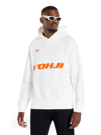 Dukserice Y-3 Graphic Hoodie Cor Bijela | HT4731