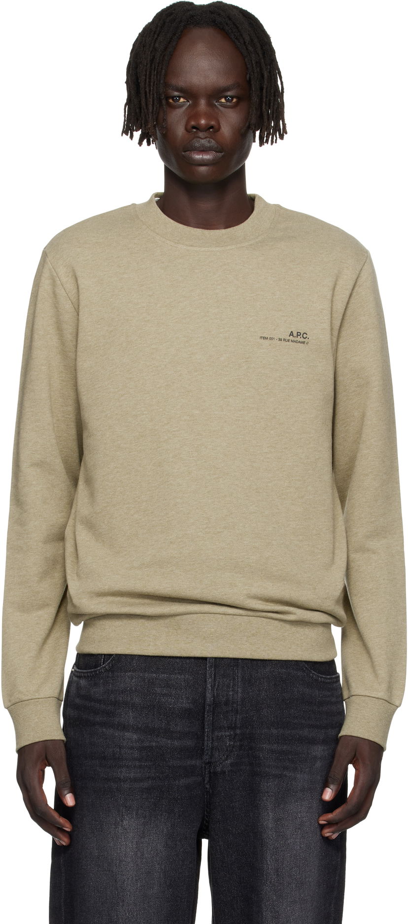 Dukserice A.P.C. A.P.C. Standard Item Sweatshirt Zelena | COHGT-M27927
