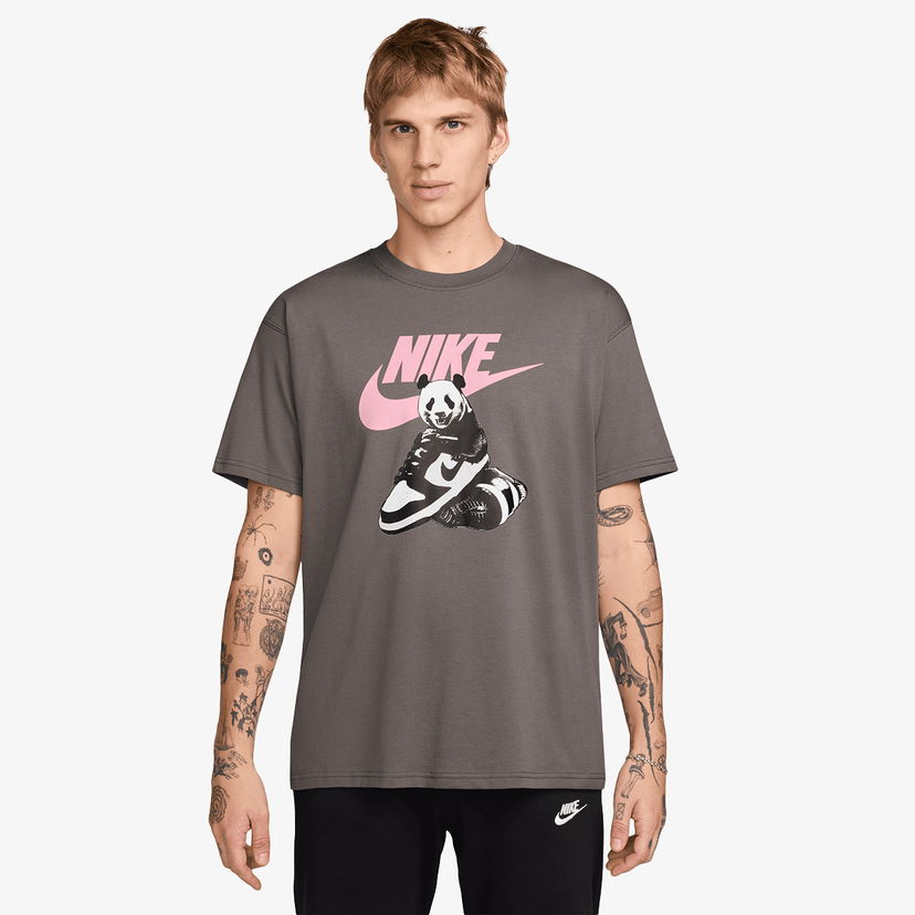 Majica kratkih rukava Nike Panda Member Connect T-Shirt Siva | HQ9244-289