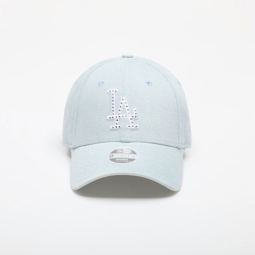 Kapa New Era MLB Los Angeles Dodgers Diamante Denim 9FORTY Adjustable Cap Sky Blue Universal Plava | 60565484