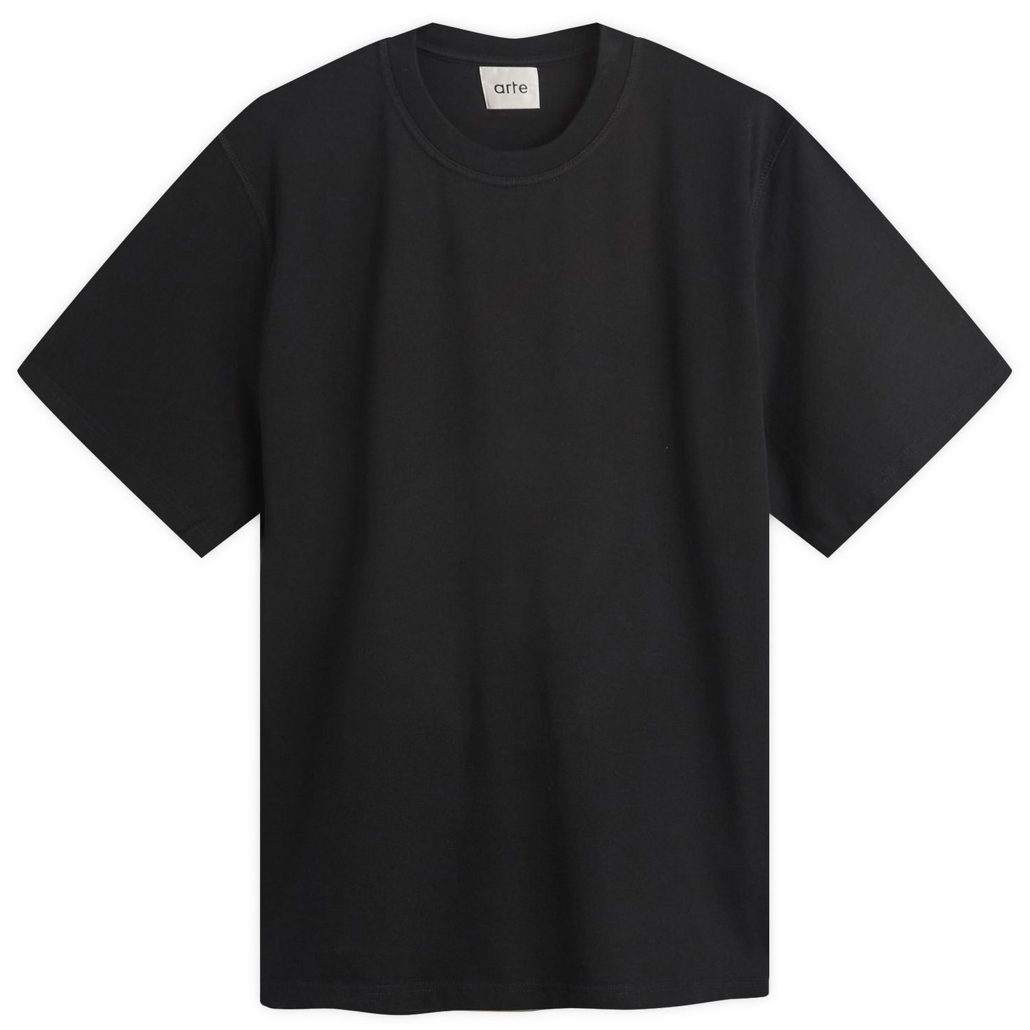 Majica kratkih rukava Arte Antwerp Diels Stitch T-Shirt, Size Large Crna | AW25-094T-BLK, 0