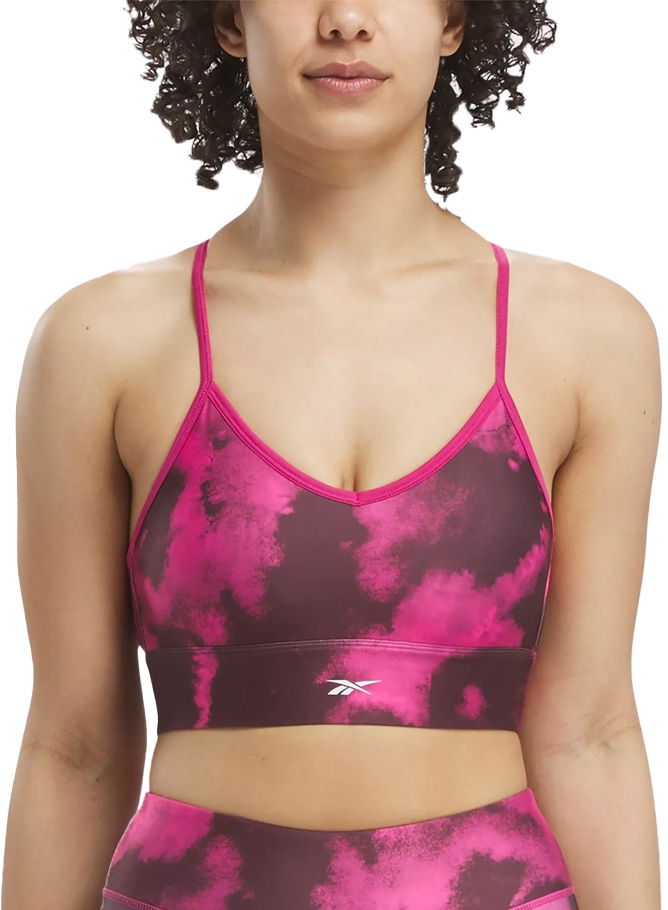 Grudnjak Reebok Reebok Train AOP Bra Ružičasta | 100035778