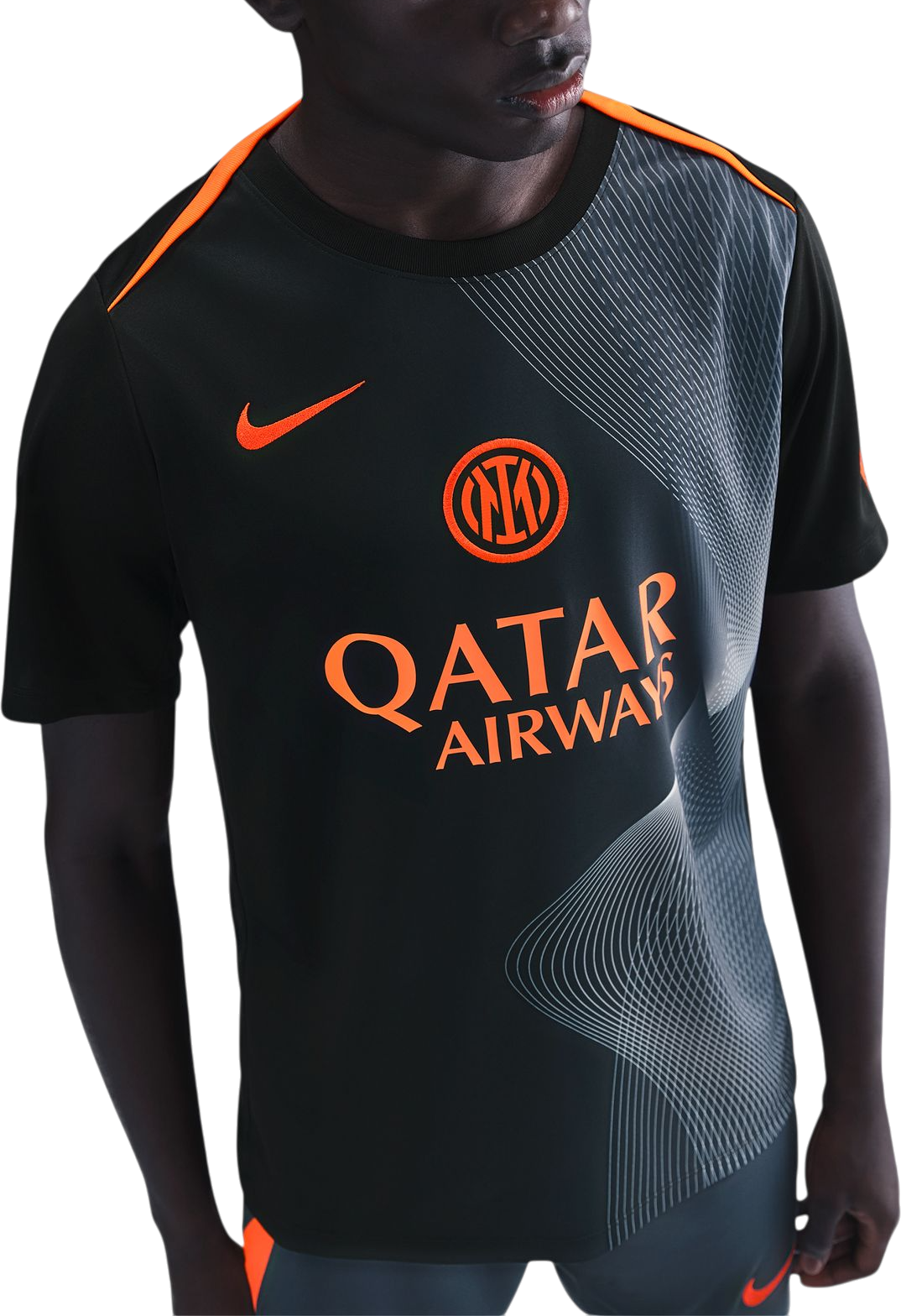 Majica kratkih rukava Nike Dri-FIT Inter Milan Pre-Match T-Shirt 2025/26 Crna | hm3441-010, 0