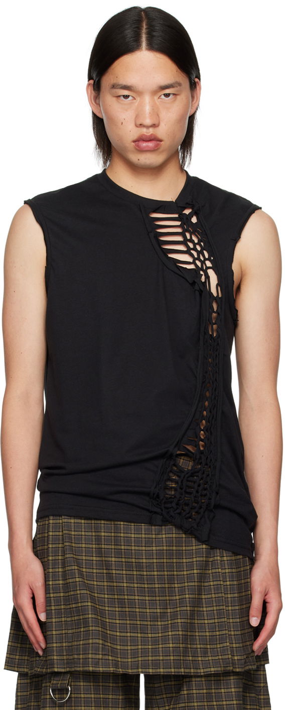 Majica bez rukava Collina Strada Collina Strada Tosh Sleeveless Top Crna | XX3379