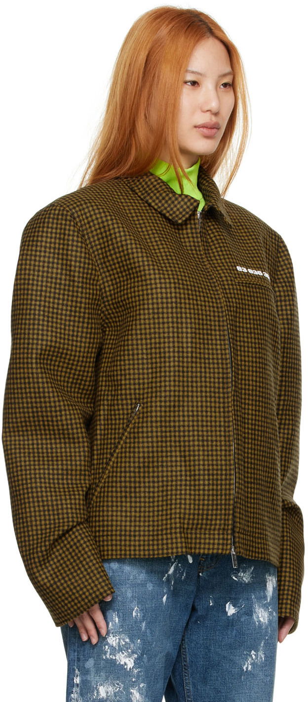 Jakna VETEMENTS Wool Zip-Up Jacket Smeđa | VL12JA100Y, 1