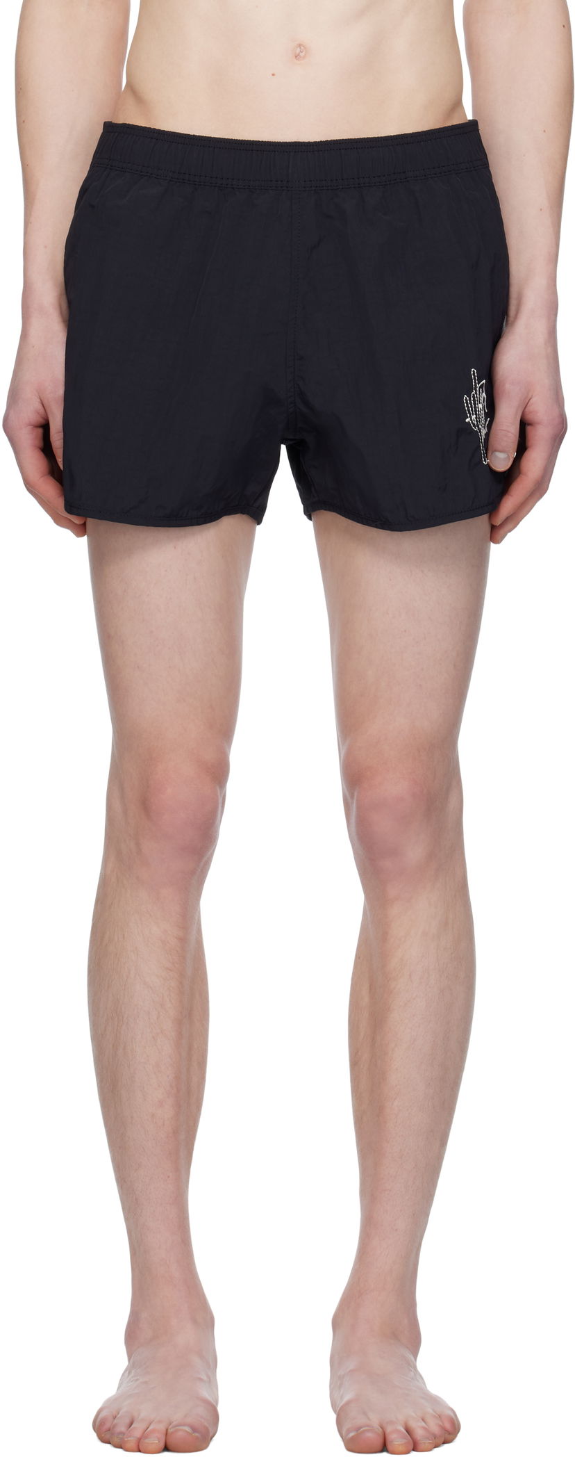 Kratke hlače ISABEL MARANT Isabel Marant Vincente Swim Shorts Crna | MB0010HA-C2P01H