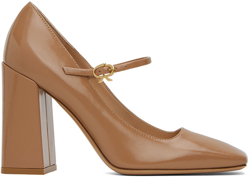 Tenisice i cipele Gianvito Rossi Square Toe Pumps Smeđa | G22202.95RIC.NUI