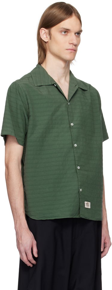 Košulja Ranra RANRA Sun Stripy Cotton Shirt Zelena | AMSS25SS01594, 1