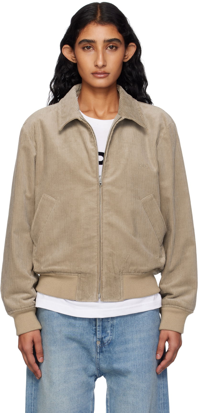 Jakna A.P.C. A.P.C. Giles Corduroy Jacket Bež | COHBB-M32019
