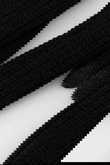 Rukavice UGG UGG Rib Knit Mittens Crna | 101022-BLK, 2