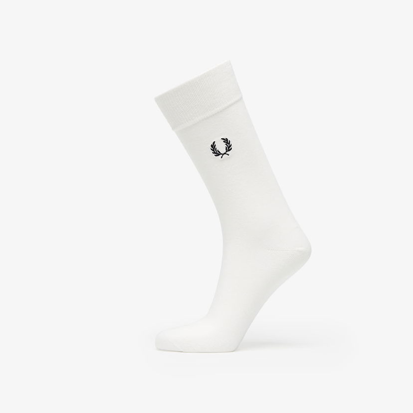 Čarape Fred Perry Classic Laurel Wreath Sock White Bijela | C7135 L59
