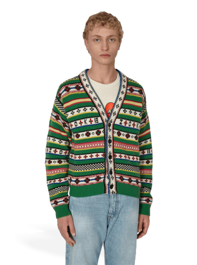 Džemper KENZO Fairisle Jacquard Cardigan Višebojno | FC65CA3173CH 57