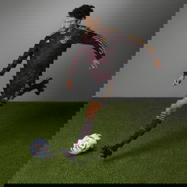 Dres adidas Originals Germany 22 Authentic Away Jersey Tamnocrvena | HF1471, 6