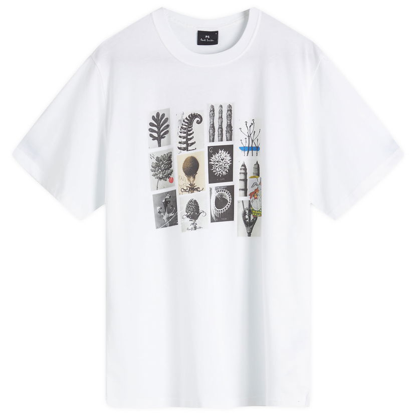 Majica kratkih rukava Paul Smith Paul Smith Desert Flowers Graphic T-Shirt Bijela | M2R-011R-PP5135-01