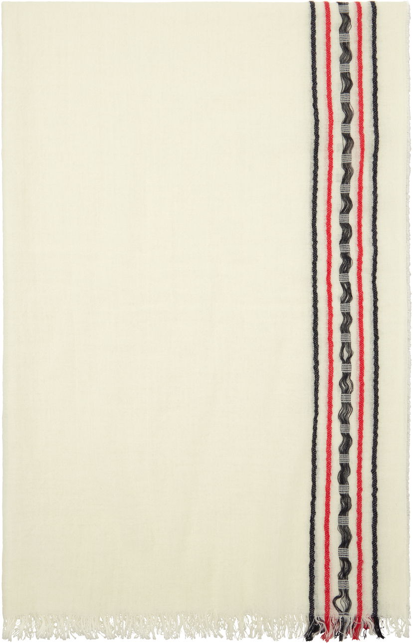 Šal The Row The Row Terela Scarf Bijela | 8852-P95