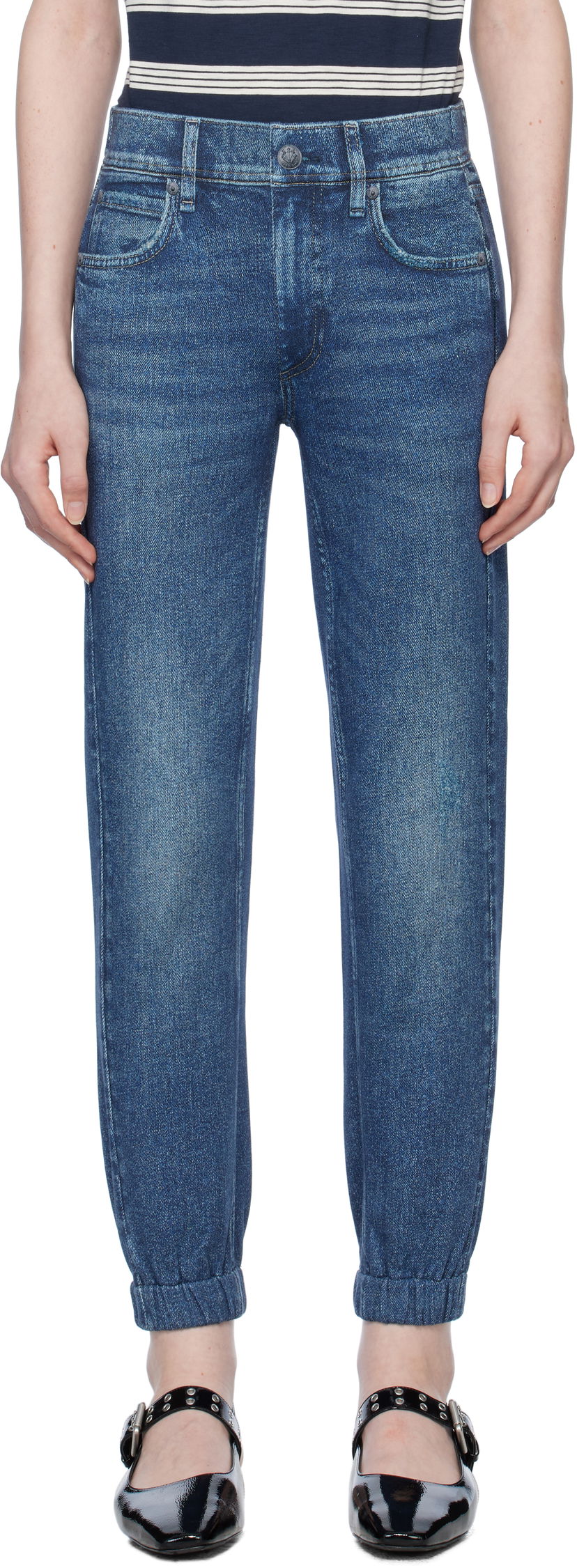 Jeans rag & bone Miramar Jogger Lounge Pants Plava | WCW24H70048204