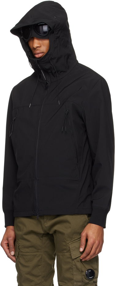 Vjetrovka C.P. Company C.P. Company Shell-R Goggle Jacket Crna | 18CMOW001A-005968A, 3