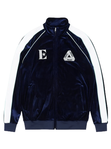 Dukserice Palace x Elton John Velour Track Top Crna | P21CS258