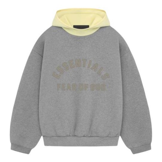 Dukserice Fear of God Essentials Fleece Hoodie Siva | 202SP244311F