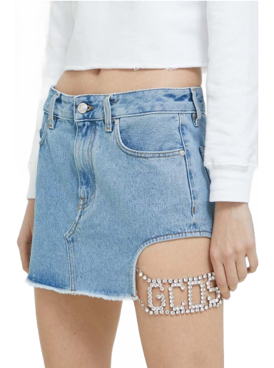 Suknja GCDS Jeans Mini Skirt Plava | SS23W620206