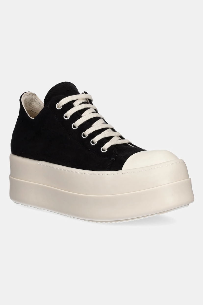 Tenisice i cipele Rick Owens Rick Owens DRKSHDW Double Bumper Low Crna | DS02E7832.BMO
