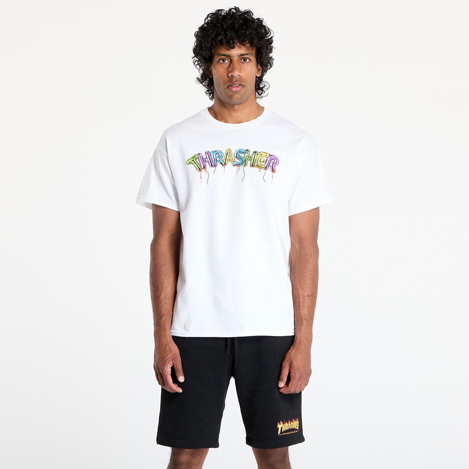 Majica kratkih rukava Thrasher Thrasher Balloons T-Shirt Bijela | 145696, 0